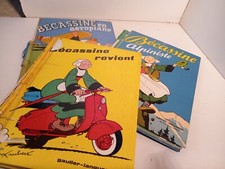 3 Livres Becassine en aéroplane 1954, alpiniste 1964 et revient 1959 etat moyen