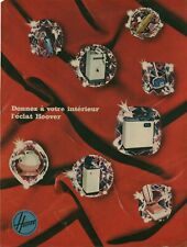 Publicité ancienne l'éclat Hoover issue de magazine 1950 