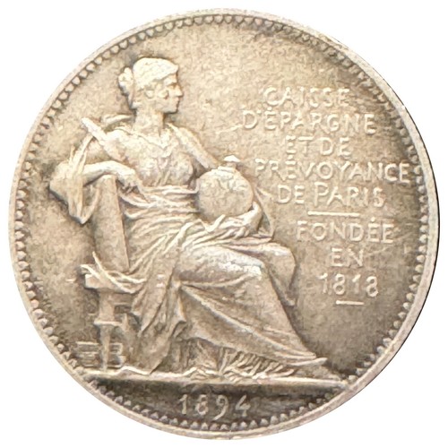 Médaille argent caisse - médaille, 1
