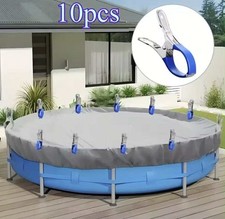 10pcs Durable Acier Inoxydable