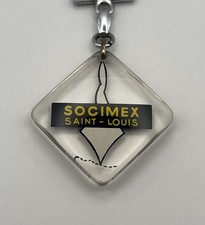 Porte Clé BOURBON - Socimex - Export / Import ! Sénégal Vintage Key Ring 1960s 