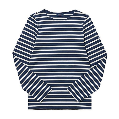 Saint james 9858 - marine, ecru