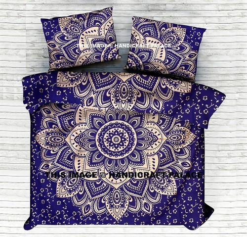 Housse couette king - king, ombre