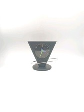 Horloge Triangle à Balancier Vintage Design Postmoderne Années 80's dlg Memphis