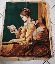 canevas fini La Liseuse 65x50cm 