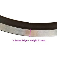 Jante de vélo de frein double