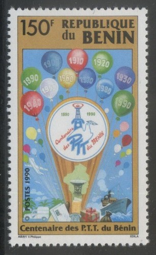 Benin 1990 mnh - mnh**, ship*mail
