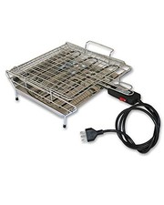 Stella, G8 Barbecue Éléctrique en Acier Inoxydable 2000W Made IN Italy