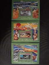 Djibouti Aviation MNH neuf PA233 234 235 1987 Bloc Luxe