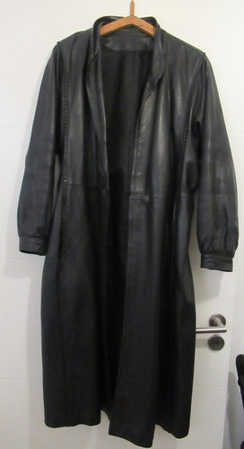 Manteau cuir t42 - manteau, en