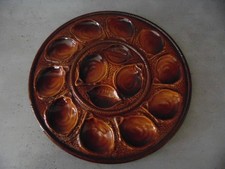 Plat à huitre en céramique
