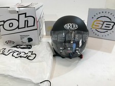 CASQUE JET AIROH MALIBU COULEUR NOIR MAT TAILLE XL 59 / CASQUE JET