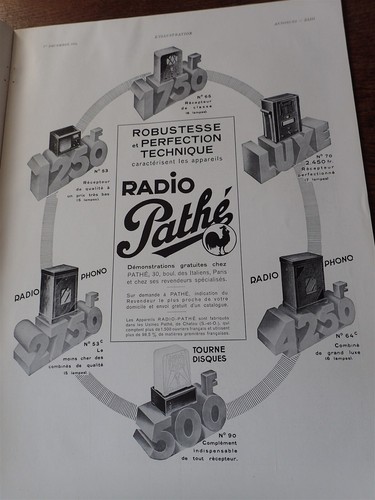 Radio pathe phono - pathe,