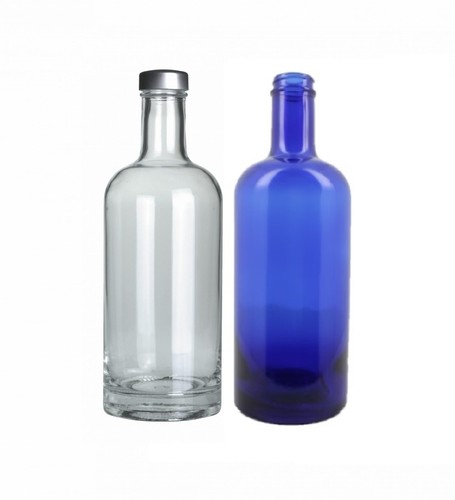 Bouteille bleue swan - bleue, +