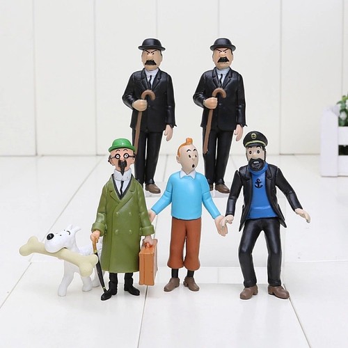 Collection figurines tintin - de,