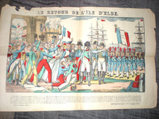 IMAGE D'EPINAL PELLERIN - NAPOLEON -LE RETOUR DE L ILE D ELBE