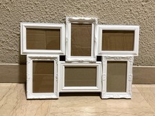 Cadre pêle-mêle blanc pour 6 photos