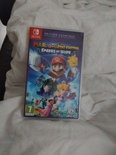 Boite Vide Jeu Mario Lapin Cretins Sur Switch