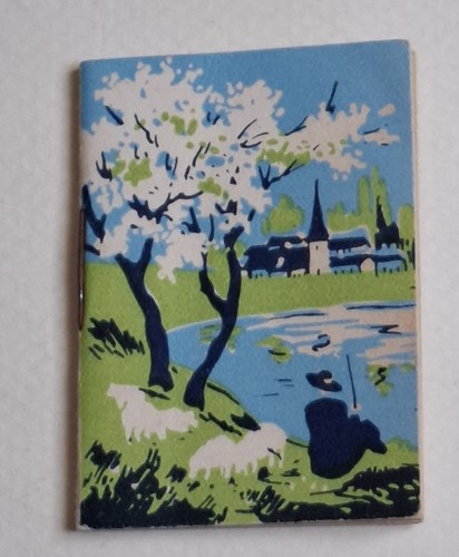 Ancien calendrier poche - calendrier, de
