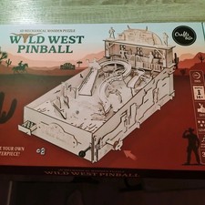 flipper en bois western mecanical