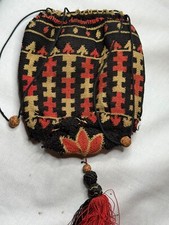 BOURSE  en fin crochet - passementerie - XIXème siècle