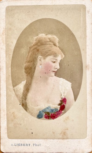 Cdv circa 1870 photogr a - 1870,