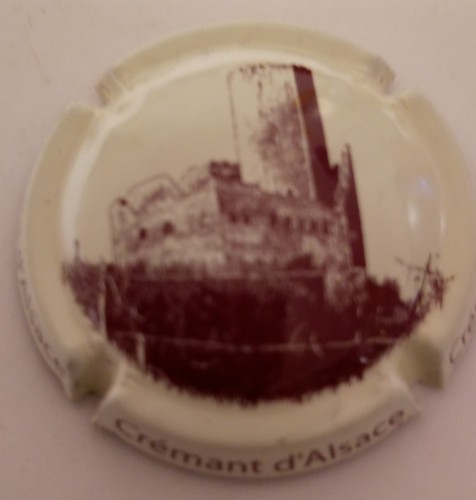 Capsule crémant alsace - capsule, d'alsace