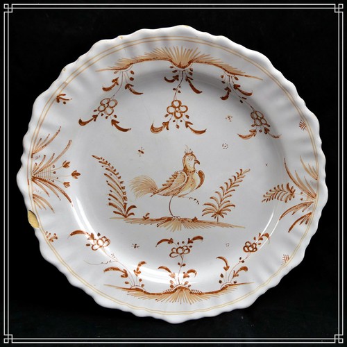 Belle assiette faience - assiette,