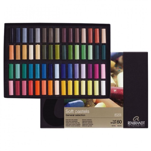 Boîte demi pastels - de, 60