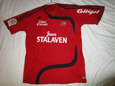 MAILLOT PORTE WILSON ORUMA DEDICACE EQUIPE EAG EN AVANT GUINGAMP 2008 - 2009 OM