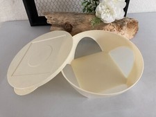 425⚜️ Saladier Tupperware Couleur Blanc en Plastique 2.5 Litres Diamètre 25 Cm
