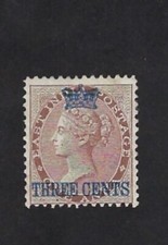 MALACCA: Yv 3 (SG 3) 1887,neuf sans gomme, bonne dentelure, Très Frais