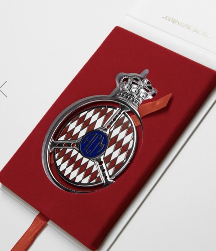 Badge calandre argent - badge,