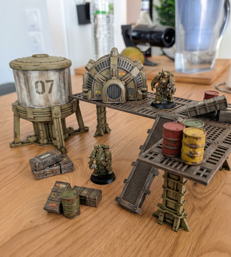 Décor wargame château eau - wargame,