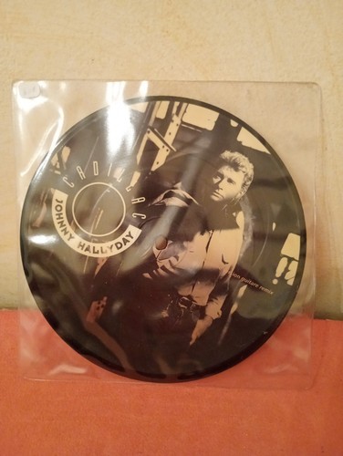 Johnny hallyday picture disc - hallyday,