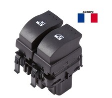 Bouton Interrupteur commande leve vitre Clio 2 phase 2 Campus gauche 8200060045
