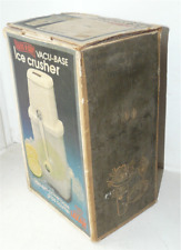 SWING-A-WAY ICE CRUSHER APPAREIL A GLACE PILÉE ANCIEN AVEC SA BOITE 