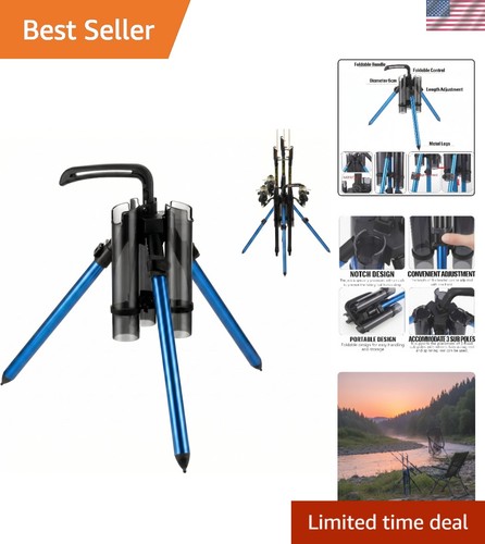 Fishing rod carrier stand - carrier,