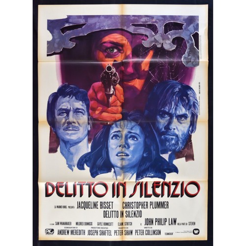 Affiche delitto silence - delitto, en