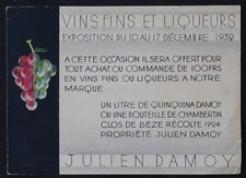 Invitation 1932 exposition