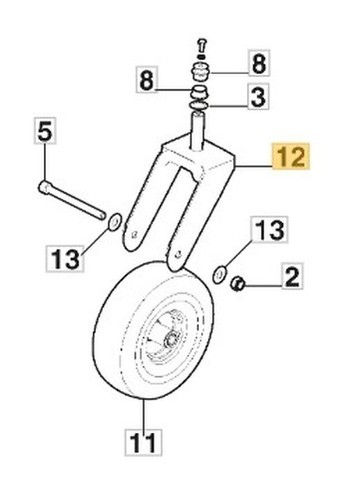 Support roue avant - support,