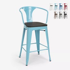 tabouret de bar en bois et