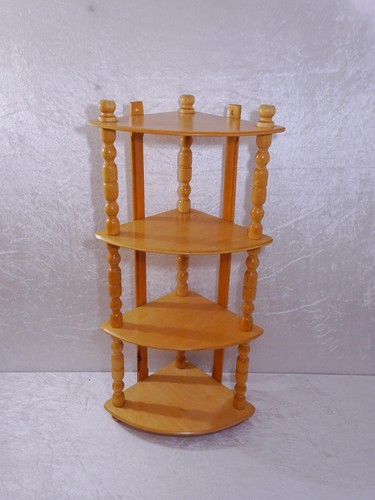 Etagere angle bois - d’angle, en