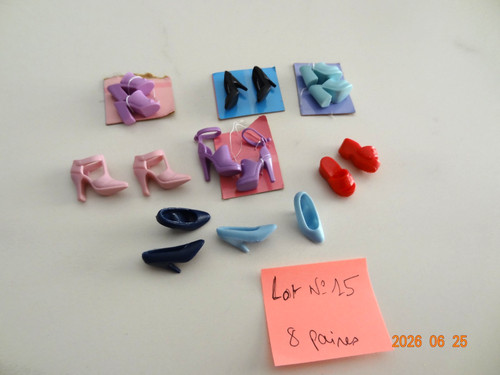 Lot 8 paires - 15, :
