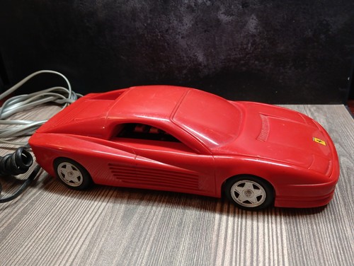 Vintage red ferrari testarossa - red,