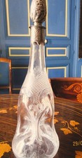 BELLE CARAFE EN CRISTAL TAILLE