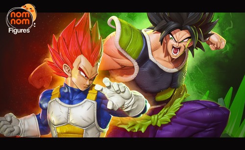 Vegeta broly figurine - vs,