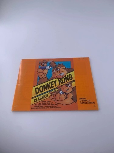 Notice donkey kong - notice, classics