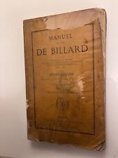 Livre Ancien  Manuel du jeu de