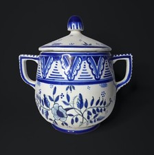 ANCIEN SUCRIER en faïence